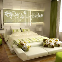 Living Room and Bedrooms